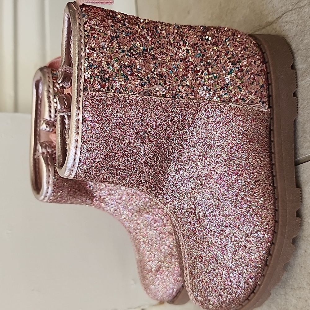 Carters Glitter Boots. Toddler 6